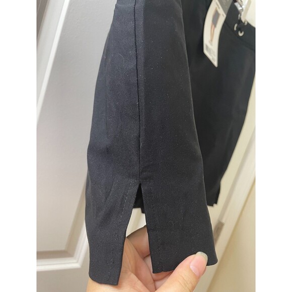 Rafaela Skort Women’s Size large Black Stretch Above Knee NWT - Picture 4 of 11